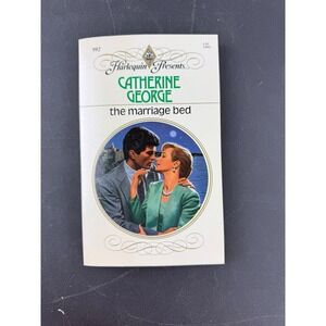 The Marriage Bed Catherine George Harlequin Presents 992 Vintage Romance 1987